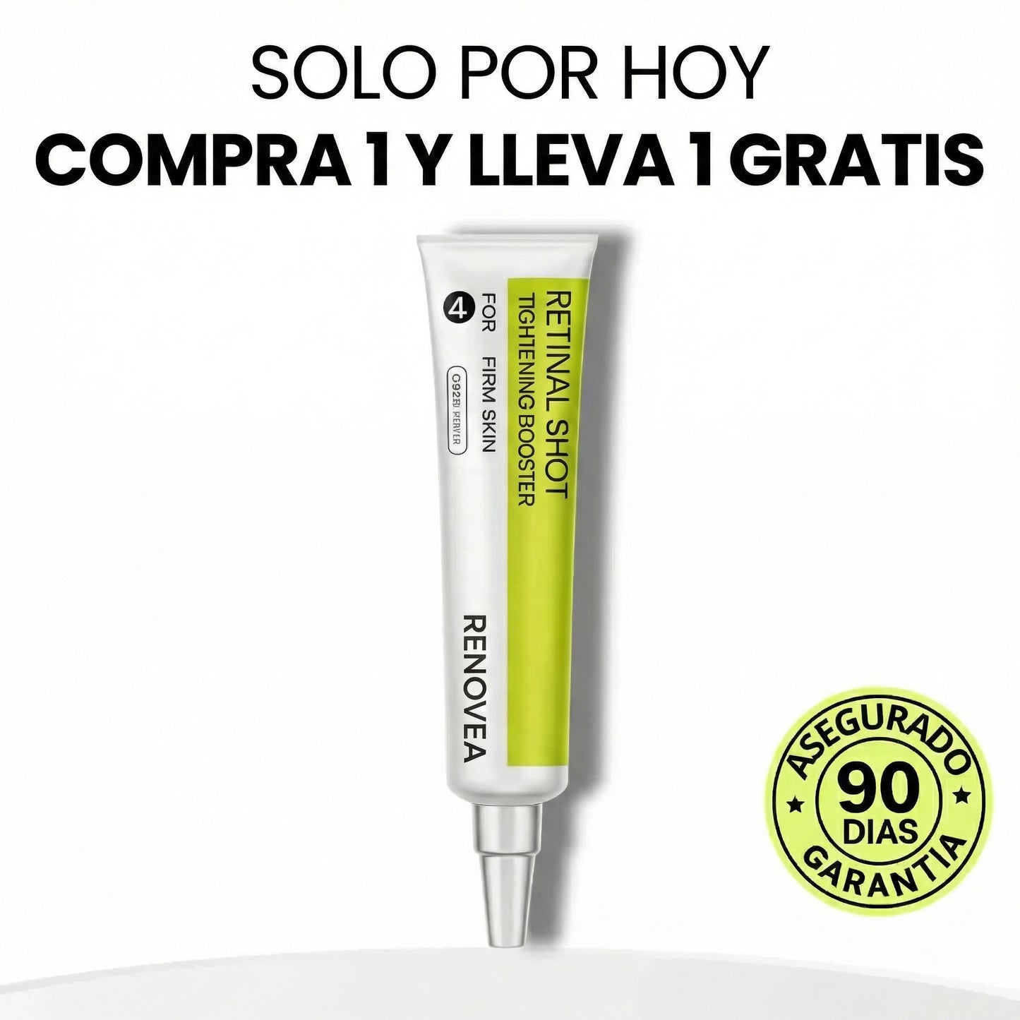 Renovea Retinal Shot 50ml | Suaviza Arrugas y Reafirma La Piel